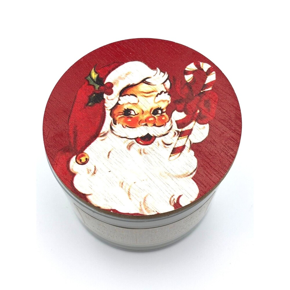 RARE Sand + Fog FRAZIER FIR Soy Wax Blend Candle 12 oz 2-Wick Santa Wood Lid New